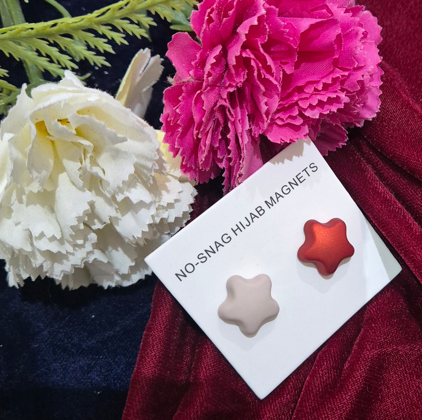 Premium Hijab Magnet Star Shaped