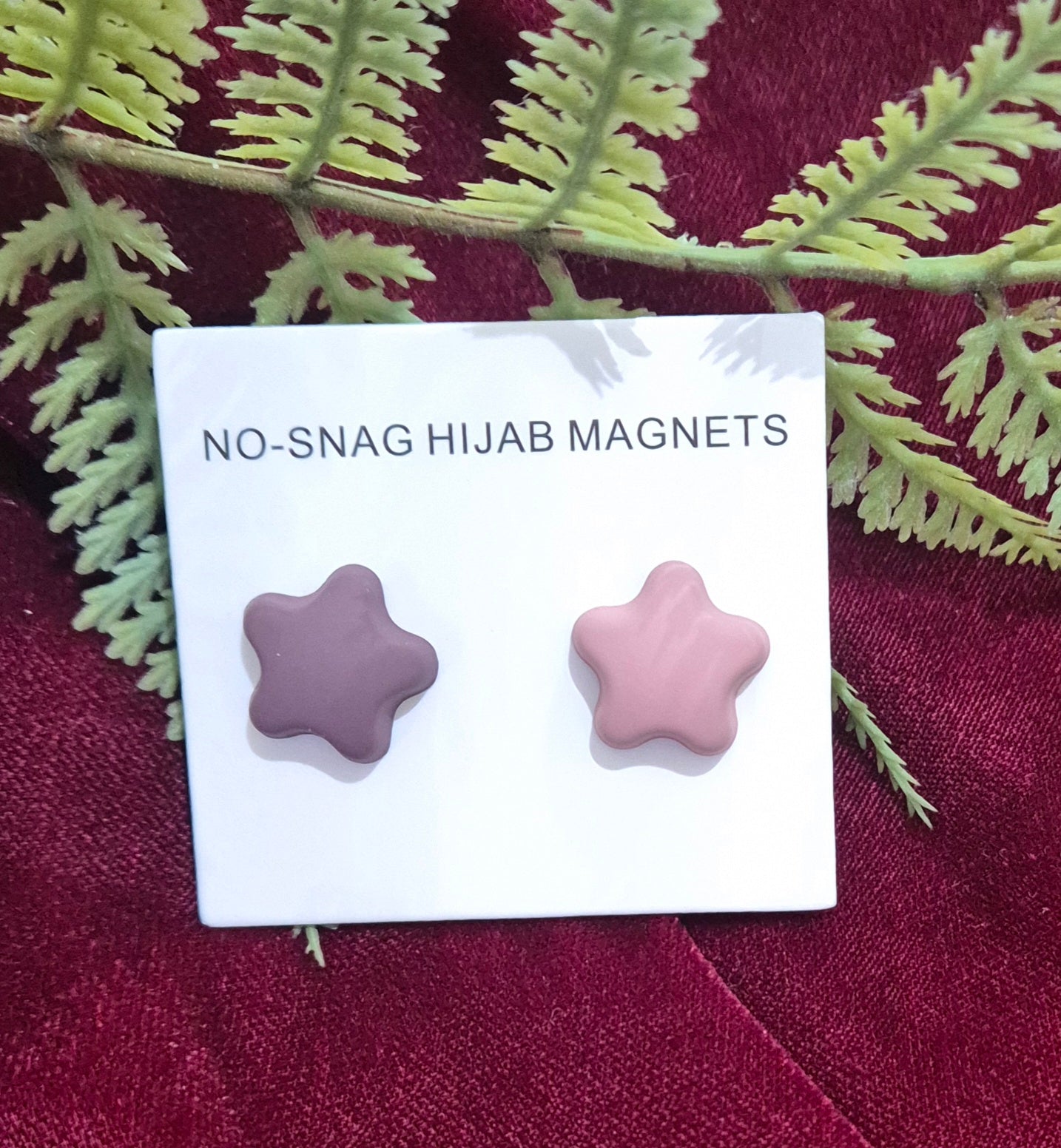 Premium Hijab Magnet Star Shaped