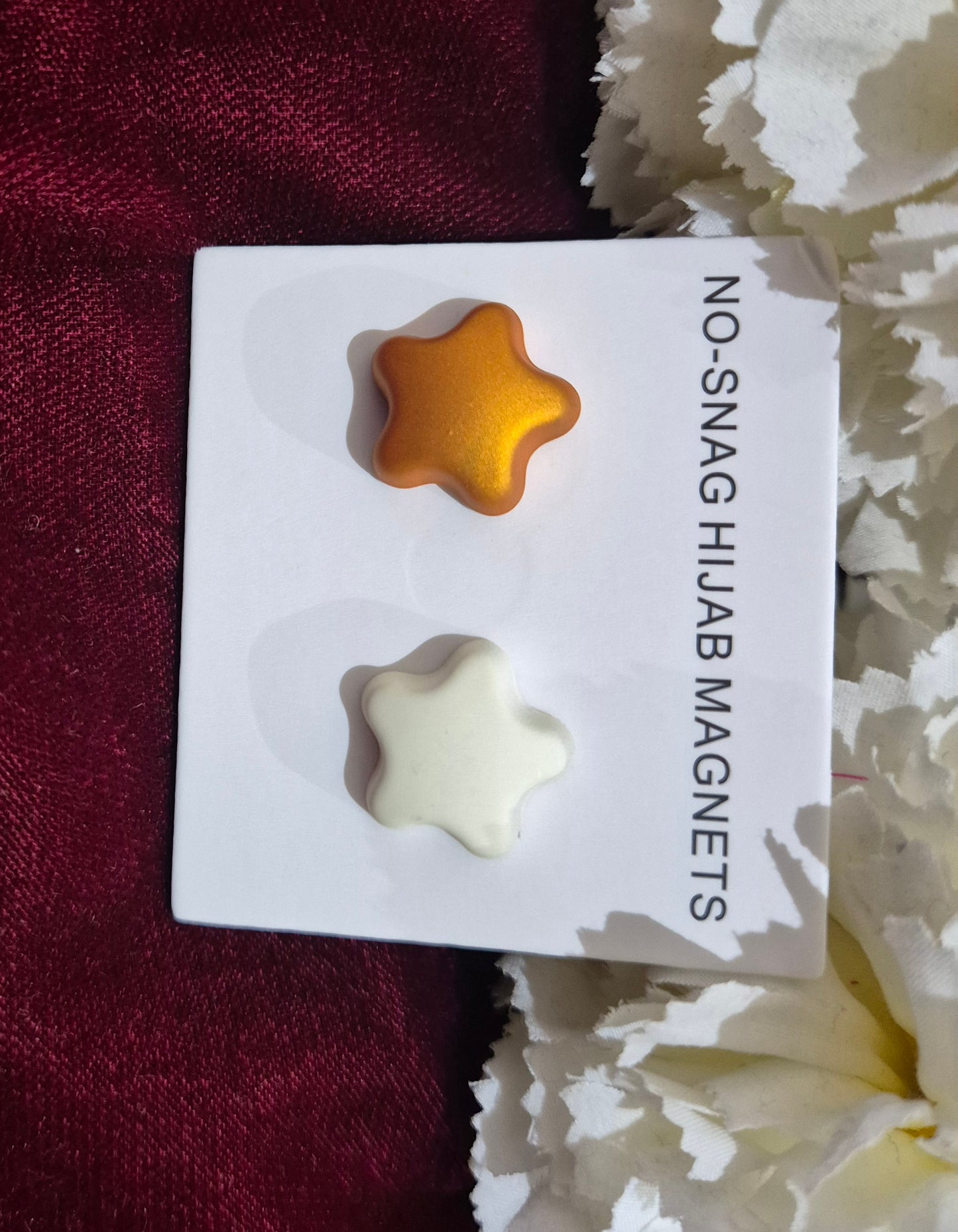 Premium Hijab Magnet Star Shaped