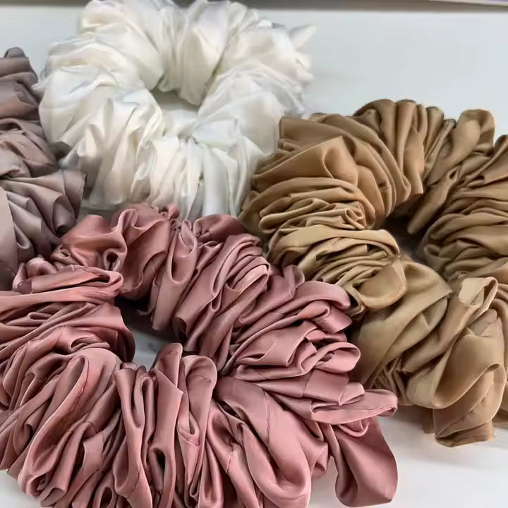 XXL Hijab Silk Scrunchies