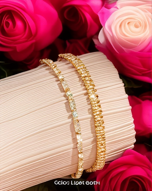 Champagne Tennis Zirconia